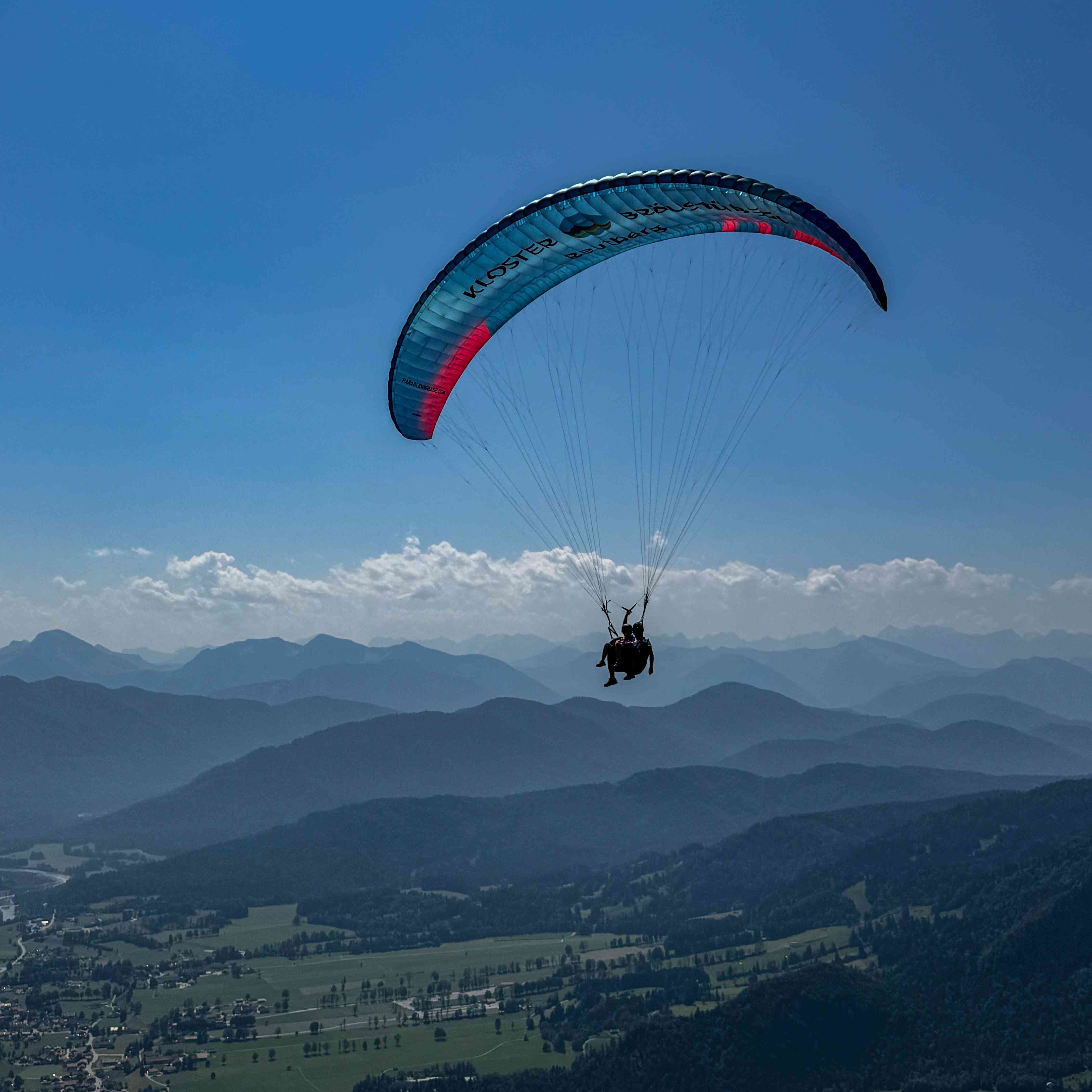 Tandem Paragliding Brauneck - Gleitschirmfliegen